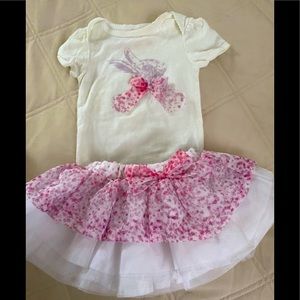 CHEROKEE- Baby Girl Two Piece Set- Size 3-6 mo.